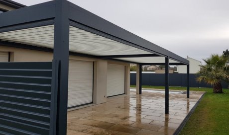 Pose et installation de pergola bioclimatique pour particuliers et professionnels à Guérande 